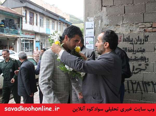 استقبال از ملی پوشان سوادکوهی تیم ملی ناشنوایان