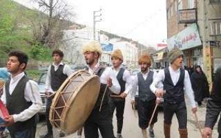 آیین نوروز خوانی در پلسفید/تصاویر