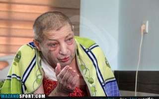 اعضاي تيم رسانه ورزش به اتفاق جمعي از مسئولين از سيد مصطفي علمدار ملاقات كردند