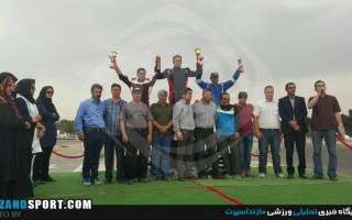 مقام نخست اتومبیلران مازندرانی در مسابقات اسلالوم قهرمانی کشور+عکس