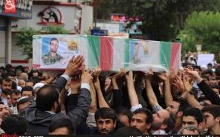 گزارش ویژه بلاغ از تشییع پیکر مطهر شهید مدافعحرم «مهدی طهماسبی» در قم+تصاویر