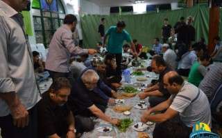 سنت حسنه افطاریدادن در مسجد ابوالفضلی(ع) نوشهر +عکس