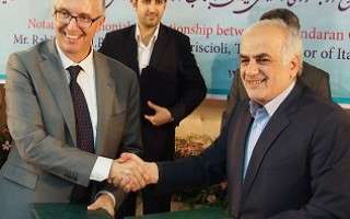 جشن خواهرخواندگی مازندران و استان مارکه ایتالیا+تصاویر