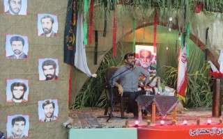 یادواره 15 شهید گلگون کفن بهشتی محله قائمشهر+تصاویر