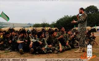 رزمایش فرهنگی تربیتی دانشآموزان بسیجی ساری+تصاویر