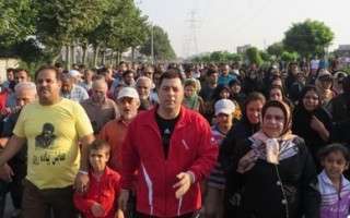 همایش پیادهروی خانوادگی در قائمشهر/تصاویر