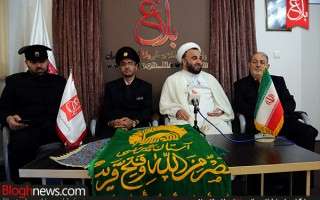 حضور کاروان «زیر سایه خورشید» در دفتر پایگاه خبری بلاغ