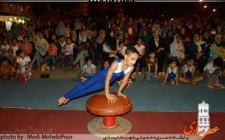 جشنواره ژیمناستیککاران ساروی در پارک ملل +تصاویر