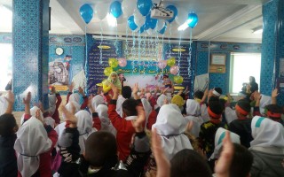 همایش ۱۰۰ کودک بسیجی در رامسر برگزار شد