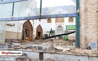 آتش‌سوزی مسجد جامع ساری و ابهامات به جامانده/دستگاه‌های مسئول پاسخگو باشند