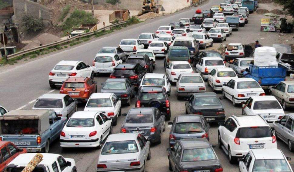 ترافیک سنگین در جاده‌های مازندران/کندوان یک‌طرفه شد