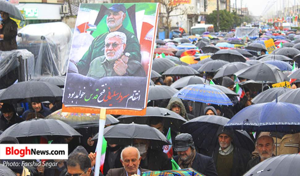 فیلم | حضور با شکوه مردم مازندران در راهپیمایی 22 بهمن