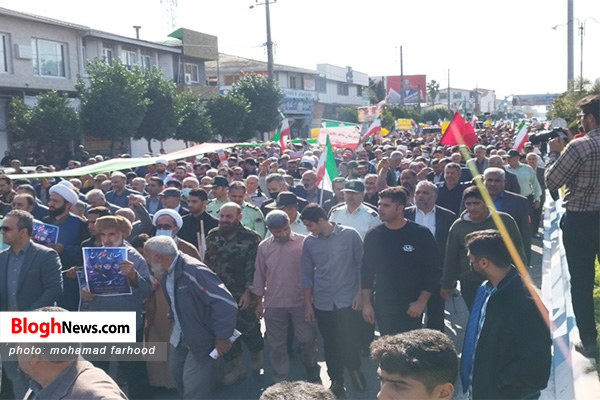 تصاویر/ راهپیمایی روز «یوم الله ۱۳آبان» در محمودآباد  