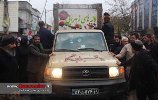 تصاویر/ تشییع و تدفین شهید گمنام در قائم‌شهر  