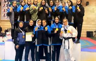 دختران تکواندوکار مازندرانی بر بام ایران