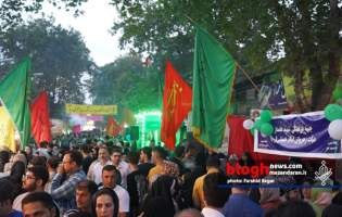 فیلم| گفتگوی با مردم ساری در جشن خیابانی عید غدیر