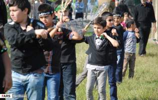اجتماع نوجوانان حسینی در روستای باغدشت قائم‌شهر