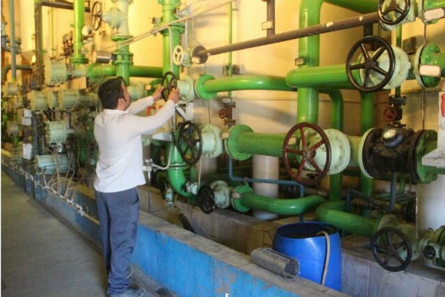 افزایش تولید و رفع مشکل تأمین آب مصرفی واحدهای بخار نیروگاه نکا