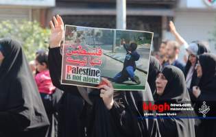 خروش مردم قائم‌شهر در حمایت از مردم مظلوم فلسطین
