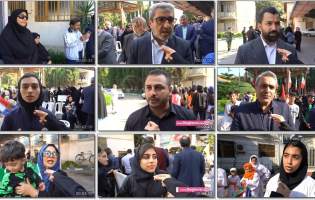 کلیپ| دعوت از مردم مازندران برای حضور در راهپیمایی ۱۳ آبان