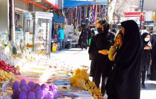 بازار شب عید بهشهر نمایشگاهی بدون رونق