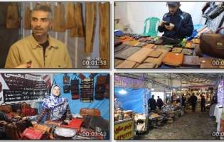 گفتگوی نوروزی با غرفه‌داران نمایشگاه صنایع دستی نوشهر