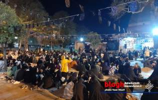 احیای شب بیست‌ویکم رمضان در امامزاده عباس ساری