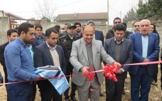 افتتاح ساختمان جدید شهرداری و چشمه در شهر ارطه