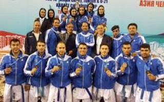 کسب 11 مدال طلا، نقره و برنز کاراته ایران با اقتدار بر بام آسیا ایستاد