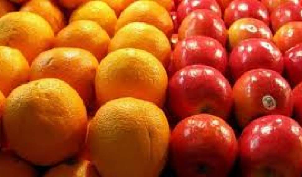 کاهش 500 تومانی قیمت سیب و پرتقال شب عید