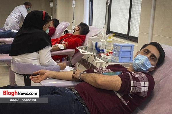 اشتیاق مردم ایران برای نذر خون در روزهای کرونایی