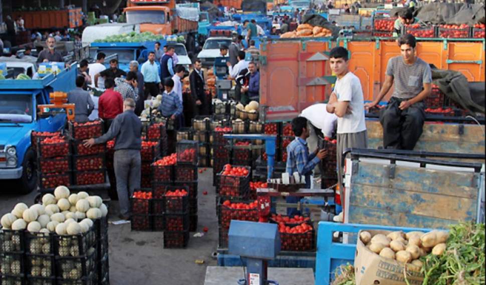 کاهش قیمت گوجه در بازار مازندران/موز هچنان روی دور گرانی