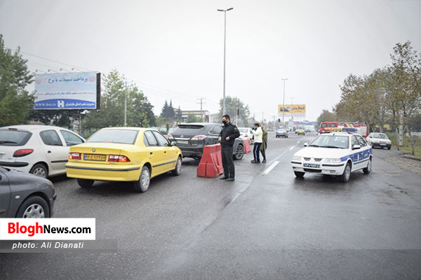 جریمه کرونایی 300 خودرو در محورهای مازندران/ 6 هزار خودرو بازگردانده شدند