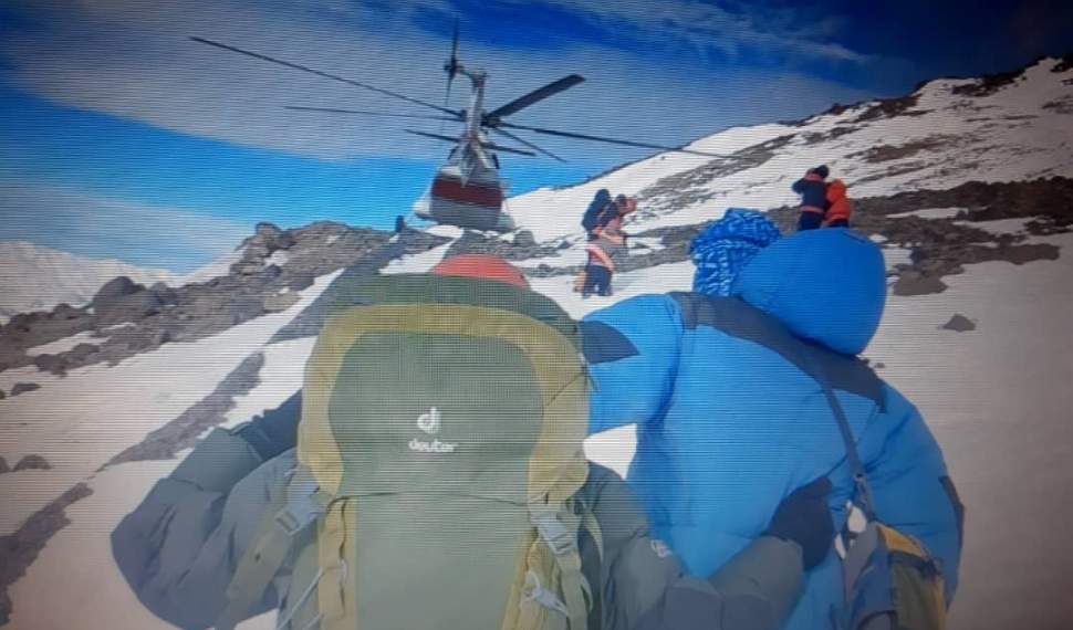نجات 4 کوهنورد البرزی در دماوند/ حال کوهنوردان مساعد است