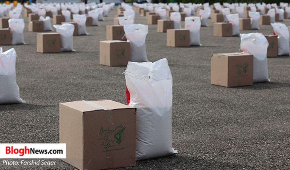 کلیپ | توزیع ۵ هزار بسته‌ معیشتی و ۵۰ سری جهیزیه در مازندران
