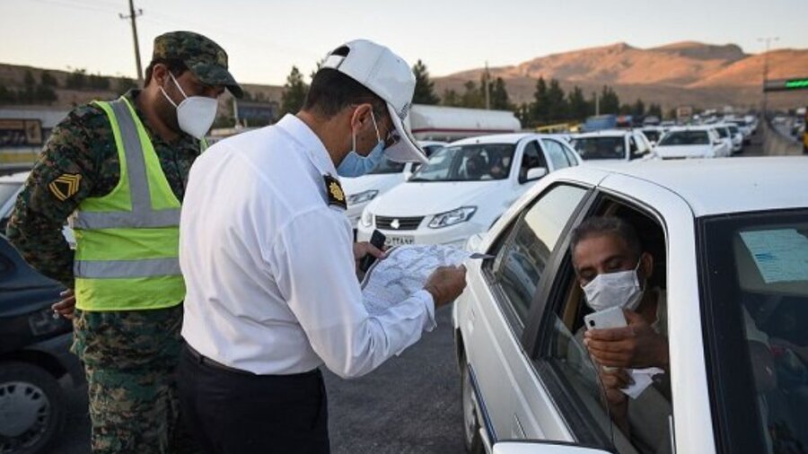 جریمه کرونایی 35 خودرو در محورهای مازندران/ 11 هزار خودرو بازگردانده شدند