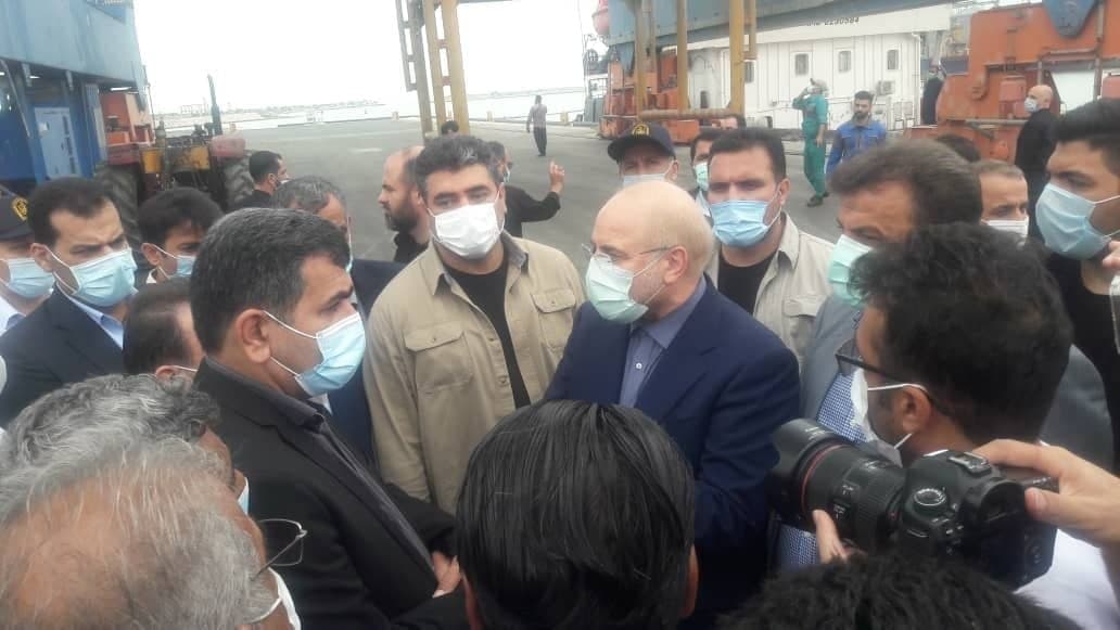 درد دل کارگران بندر امیرآباد بهشهر با رئیس مجلس