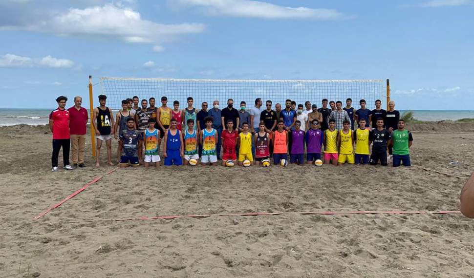 برگزاری اردوی استعدادیابی والیبال ساحلی زیر ۱۹ سال کشور در محمودآباد