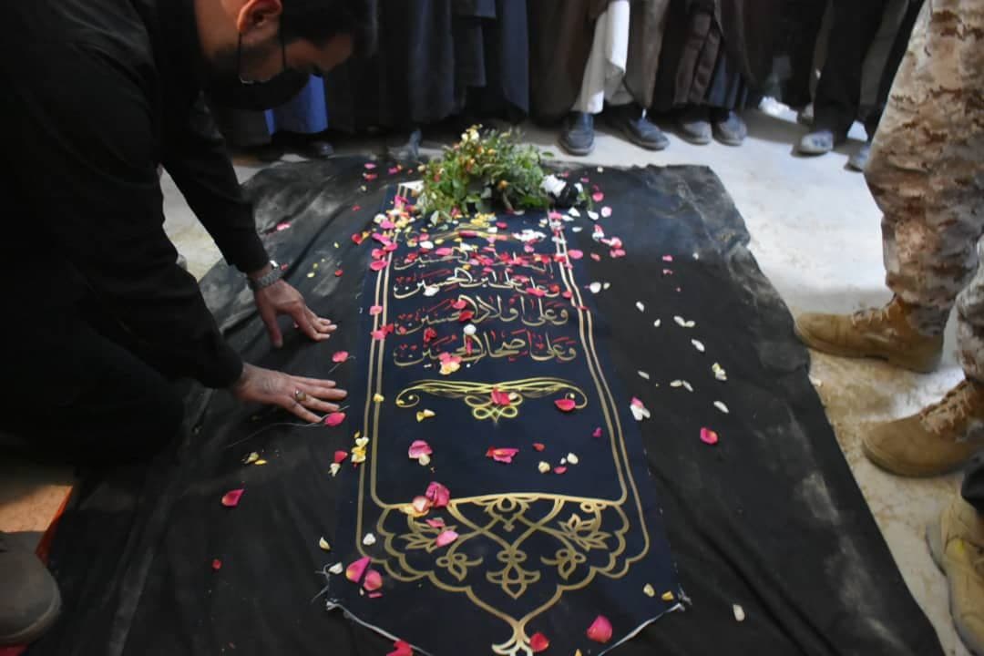 فیلم| خاکسپاری علامه حسن‌زاده آملی در زادگاهش