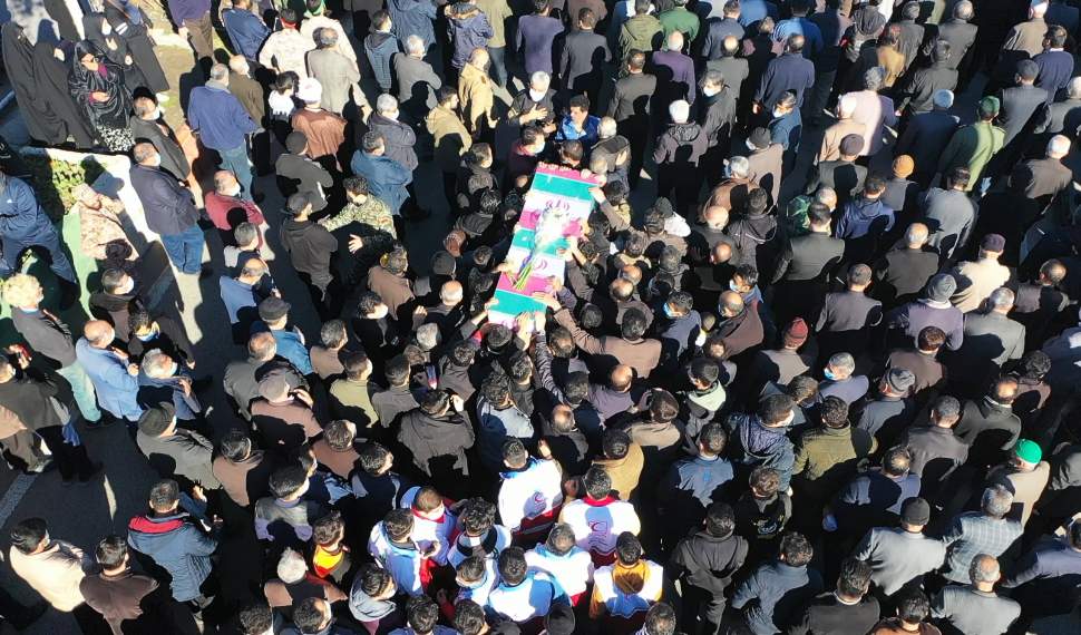 کلیپ | تشییع و تدفین شهدای گمنام در نکا