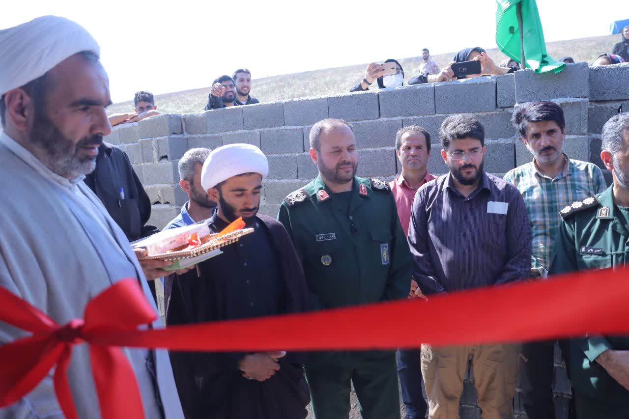 افتتاح پروژه‌های محرومیت‌زدایی در هزارجریب بهشهر