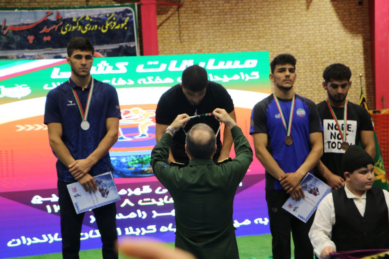 پایان مسابقات کشتی قهرمانی بسیج با پیشتازی تهران و مازندران