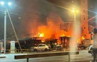 بحران انفجار و آتش‌سوزی‌ در تل‌آویو و شهرهای تابعه