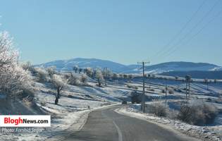 تصاویر/ طبیعت زمستانی شرق مازندران