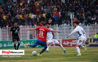 تساوی نساجی مازندران مقابل پیکان در ورزشگاه شهید وطنی  