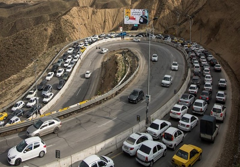 کندوان امروز یک‌طرفه می‌شود/ترافیک سنگین در مبادی ورودی مازندران