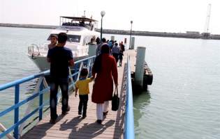 ۱۰ هزار سفر دریایی در سواحل بندر امیرآباد