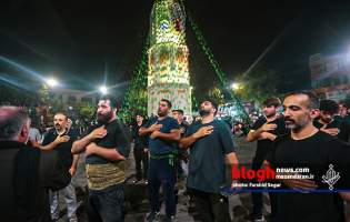 تصاویر/ عزاداری مردم ساری در شب هفتم محرم