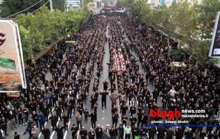 تصاویر/ عزاداری تاسوعای حسینی در قائمشهر