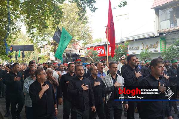 اجتماع بزرگ عزاداری نیروهای مسلح در مازندران